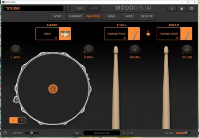 play style snare
