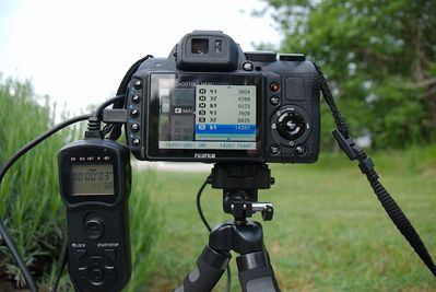 Fuji and JJC Intervalometer
For time lapse article
